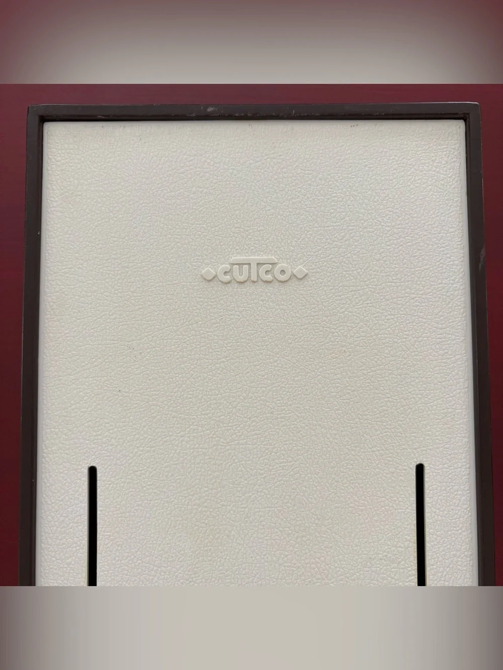 Cutco 5 Piece Knife & Fork Tray